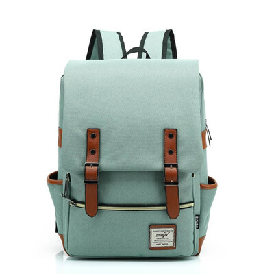 

New personality retro men&women outdoor canvas big travel backpack fashion backpack