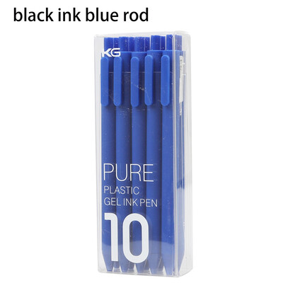 

KACO Pure Retractable Gel Ink Pens Fine Point 05mm Click Pens for Coloring Book Planners 10pcsset