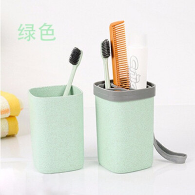 

Portable outdoor travel toothbrush cup set bathroom toothbrush holder environmental protection ABS material bathroom accessories