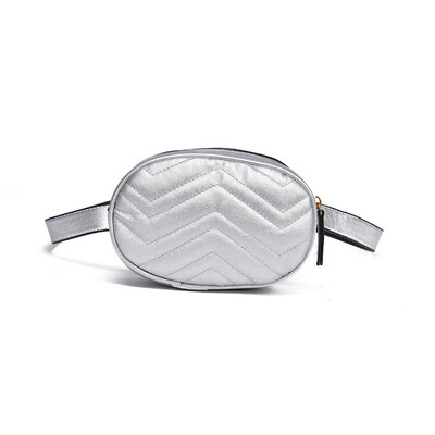 

NovelTeez Ladies bag 2018 new wild personality fashion mini round bag chest bag waist bag female