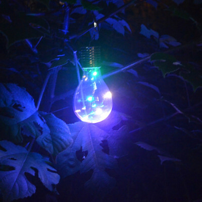 

LED String Light Bulb Outdoor Solar Energy Courtyard Lawn Light Creative Decorative Lamp Colored Light