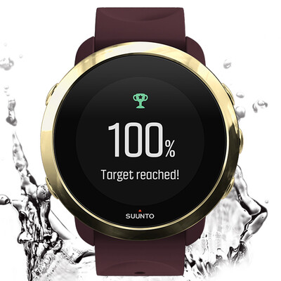 

SUUNTO smart watch SUUNTO 3 FITNESS grace sports watch heart rate monitoring running swimming call reminder sleep monitoring marine blue