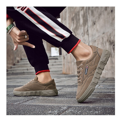 

2018 new autumn Korean version of the trend of mens shoes wild casual social shoes mens sports shoes