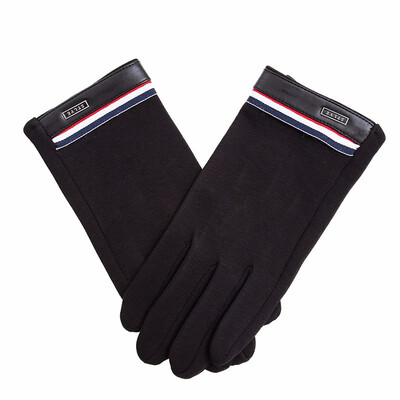 

Outdoor mens warm cycling gloves non-slip design faux fur convenient climbing furry lining 2018 new hot sale discount