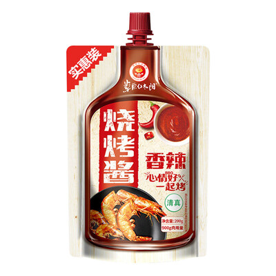 

Prairie Red Sun BBQ Grill Savory Spicy Sauce 200g