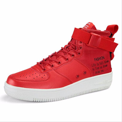 

Mens shoes hip hop high shoes Korean versio trend shoes summer mens canvas casual shoes Air Force 1 tide shoes