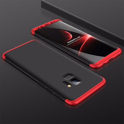 

Goowiiz Phone Case For Samsung Galaxy S8S8 PlusS9S9 Plus Fashion Color collision 360 Degree Coverage PC