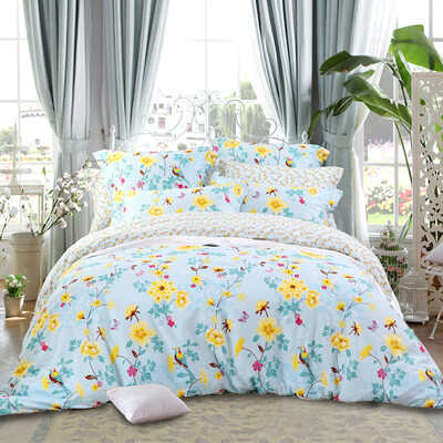 

Dohia Bedding Set of Cotton Twill Double 15m Cushion Four Pieces - Fantasy Colmar 200x230cm
