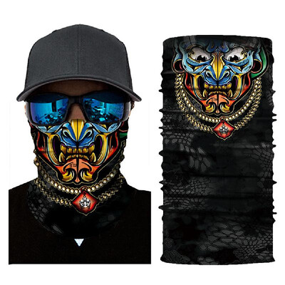 

Cool Robot Skeleton Halloween Mask Scarf Joker Headband Balaclavas for Cycling Fishing Ski Motorcycle