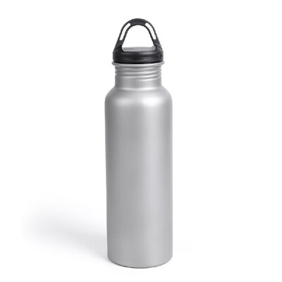 

550ML Wide Mouth Bottle Titanium Water Bottle for Outdoor Camping Hiking Picnic