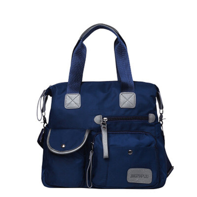 

ZHANAO nylon cloth handbag 2018 new waterproof handbag shoulder diagonal package