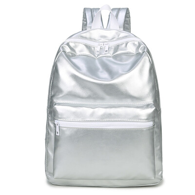 

Thousands of summer backpack women&39s shoulder bag men&39s large-capacity travel leisure Korean college students bag 969 gray