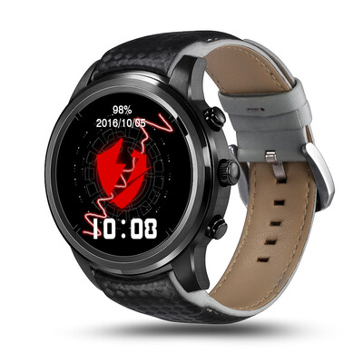 

LEMFO Android 51 OS 3G Smart Watch Phone ROM 8G RAM 1G Nano SIM Card 139" OLED Screen 13GHz Quad Core CPU GSM WCDMA Wifi BT