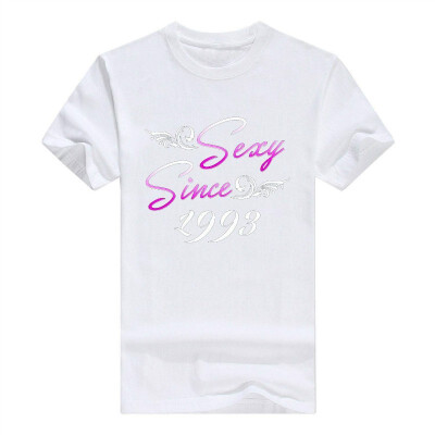 

25th Birthday Gifts idea Sexy Since 1993 25 Years Old Men Tshirt