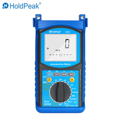 

HoldPeak LCD Digital Automotive Engine Analyzer Multimeter DCAC Voltage Current Meter Capacitance Resistance Diode Tester Voltmet