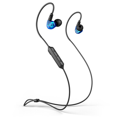 

One phase easy shine BT50 in-ear Bluetooth 50 wireless headset sports headset mobile gaming headset Apple Andrews universal blue