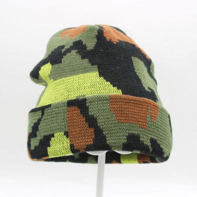 

Beanie Hat Mens Ladies Knitted Wooly Winter Oversized Slouch Hat Cap pop
