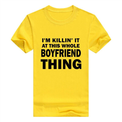 

Boyfriend Gifts Killin It at This Whole Boyfriend Thing Short Sleeve T-Shirt