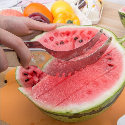 

2082628CM Stainless Steel Watermelon Slicer Cutter Knife Corer Fruit Vegetable Tools Kitchen Gadgets
