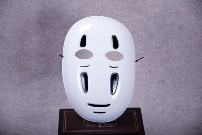 

Black purple faceless male mask new anime wind thousand&a thousand hot sale big promotion cosplay