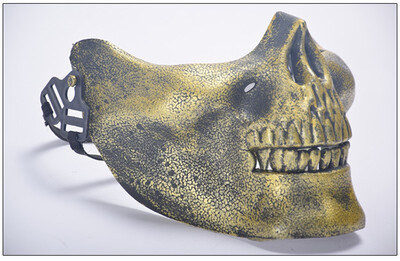 

Half face mask warrior mask CS combat mask horror mask