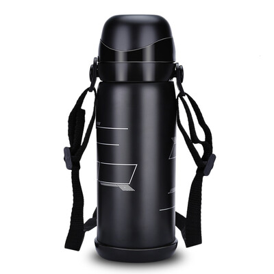 

800ML Stainless Steel Vacuum Insulated Bottle Outdoor Sports Thermal Coffee Water Kettle