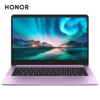 

Glory MagicBook 2019 14-inch thin&thin border laptop AMD Ruilong 5 3500U 8G 512G FHD IPS fingerprint unlock Nebula Purple