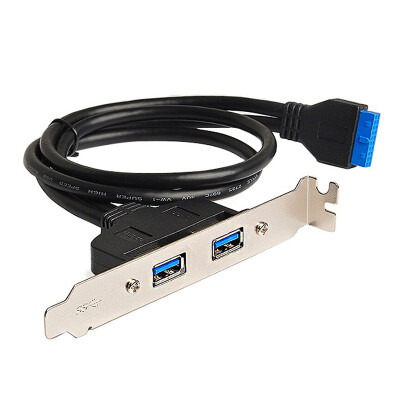 

Sanbao (Sanbao) СУ-B20P USB3.0 задний лоскут гальваническим медный провод клеммы передачи на полной скорости Вставьте синего