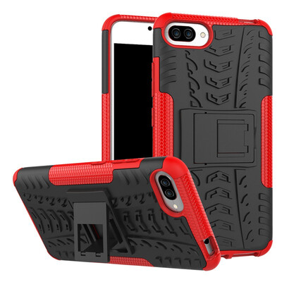

Fivice Zenfone4 ​​max 55 inch ZC554KL Case TPU anti-fall tire pattern back clip bracket phone case