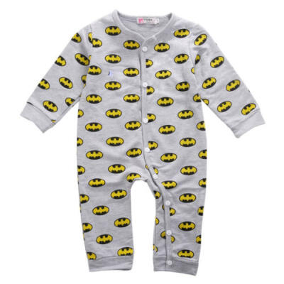 

Toddler Newborn Baby Girls Boy Batman Rompers Bodysuit Playsuit Outfits Clothes