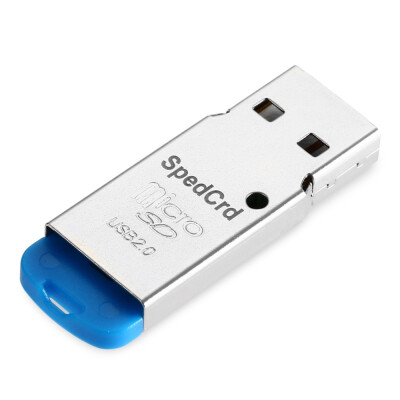 

SpedCrd Multi-functional USB 20 Micro SD TF Card Reader Reads Data at High Speed TF Card