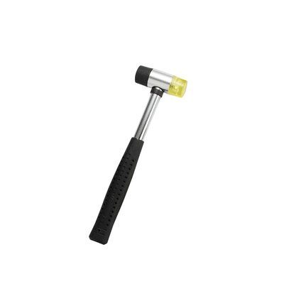 

Multifunctional Double Face Rubber Hammer with Plastic Coated Grip Mallet Detachable Household Hand Leather Wood Crafts DIY Tools
