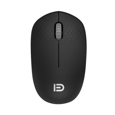 

Fude i210 wireless mouse fashion convenient universal U port plug&play home desktop computer notebook business office mouse black