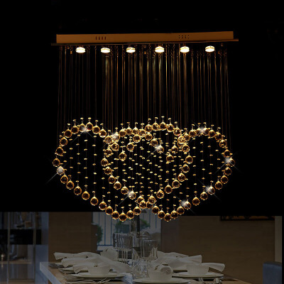 

X239-30WGU10 Warm White Light Crystal Chandeliers 100X25X100CM