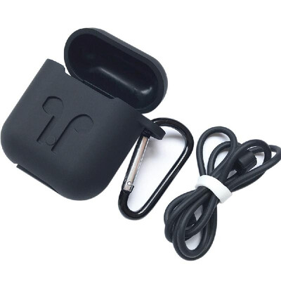 

4 In 1 Airpods Accessories thickened version 3MM apple airpods leather wireless headset silicone dust cover leakproof design free