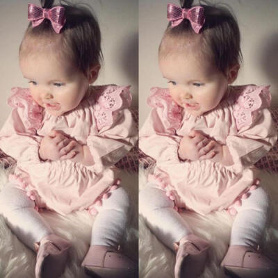 

Newborn Toddler Kids Baby Girl Clothes Jumpsuit Romper Bodysuit Playsuit Outfits