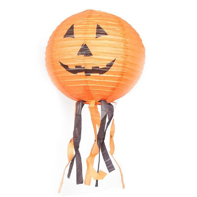 

Halloween Pumpkin Paper Lanterns Shopping Mall Hotel Decoration Supplies Ghost Festival Lantern Holiday Party Decor Scary Prop