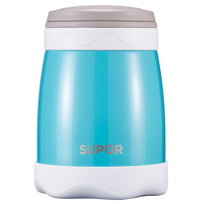 

Jingdong supermarket] Supor supor stew burning vacuum insulation Cup 560ml. Warm heart series * sky blue KC56AZ1B