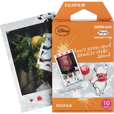 

Fuji FUJIFILM INSTAX an imaging camera MINI photo paper film Pooh