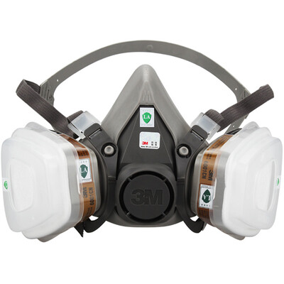 

Jingdong Supermarket 3M 620P dust-proof mask anti-spray paint haze chemical dust mask 6200 anti-virus organic vapor protection mask