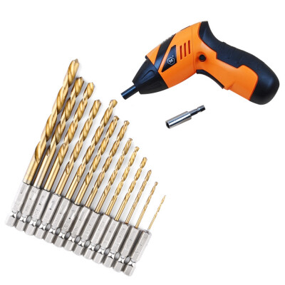 

New Durable 13pcs/Set Hex Drill Bit Set Multi Bits Tool 1.5-6.5mm DIY