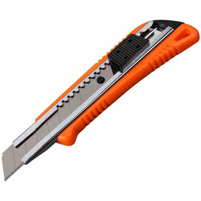 

HuaFeng Big Arrow HF-8210118 Box Cutter Wallpaper Knife with Plastic Casing 18mm