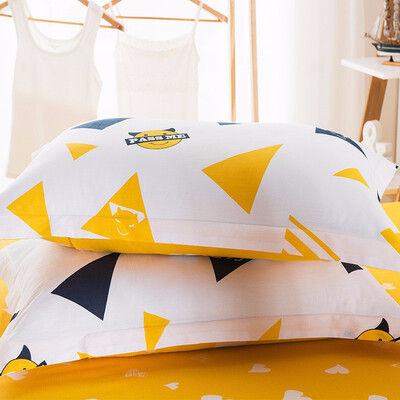 

Home Textile Beauty Flower Brid Pattern Pillowcase 100 Cotton Bedding Pillow Cover Cartoon Animal Pillow Shams 48x74cm 2 Pieces