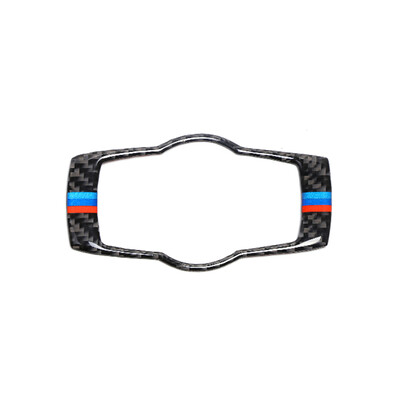 

Carbon Fiber For BMW E90 E92 E93 2008-2012 Interior Buttons Carbon Fiber Headlight Cover Trim Styling Car Stickers 3 Series Access