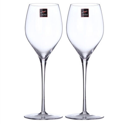 

Jingdong Supermarket] 1950 classic water droplets 420ML pure hand-blown red wine glass goblet 2 boxed