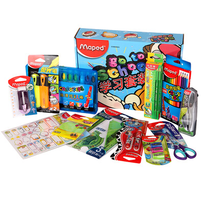

Ма Peide (Maped) CH899922 игривых победы большие пакеты (карандаш ластик + + + точилка ножницы нога + + Pen)