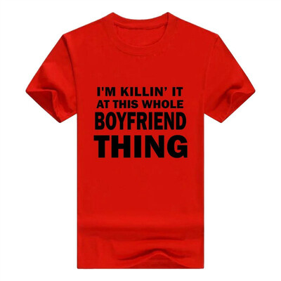 

Boyfriend Gifts Killin It at This Whole Boyfriend Thing Short Sleeve T-Shirt