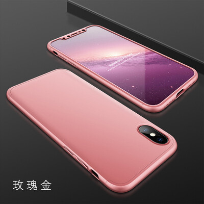 

For Oneplus 5T 6 Phone case 3 in 1 Case Ultra Thin Luxury 360 Full Protect hard PC Phone Cover