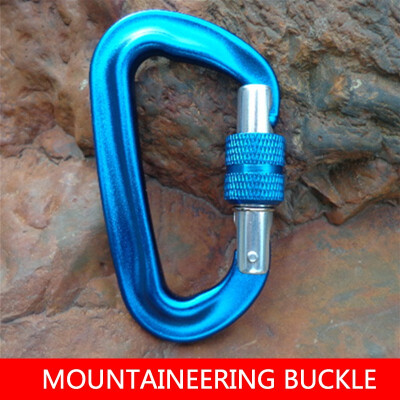 

NeillieN Safety bucklesafety locksafety buckle for hammock climbing hook spring hook aluminium hookClimbing Fast Hanging