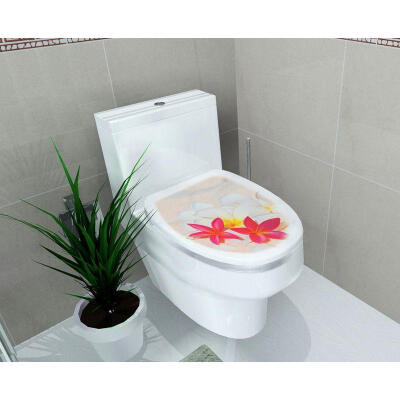 

DIY Toilet Seat Wall Sticker Bathroom Decoration Decal Vinyl Mural Home Décor UK